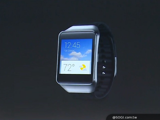 三星Gear Live智慧錶亮相 與LG G Watch即日開賣
