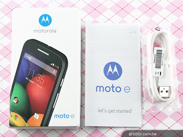摩托羅拉4.3吋低價智慧型手機 Moto E