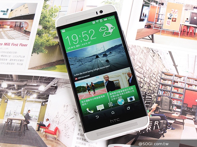 雙曲線更時尚！HTC One E8聯通4G LTE雙卡版速測