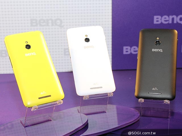 4G手機BenQ F5、T3發表 主打4倍感光、微笑自動拍照