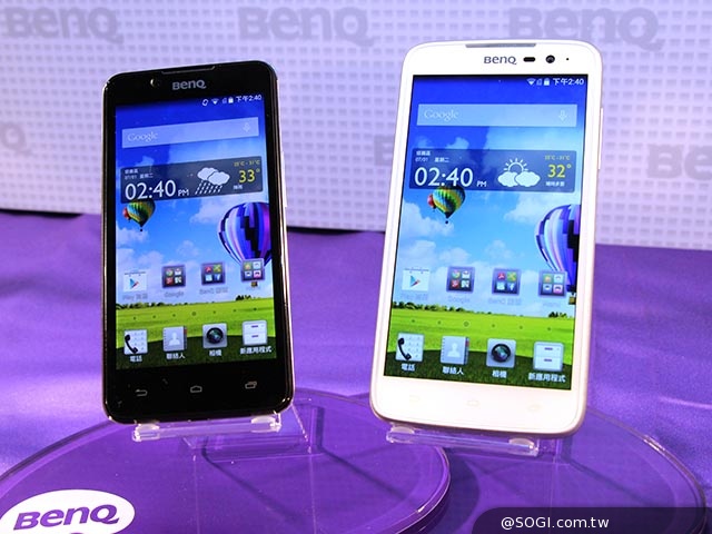 4G手機BenQ F5、T3發表 主打4倍感光、微笑自動拍照