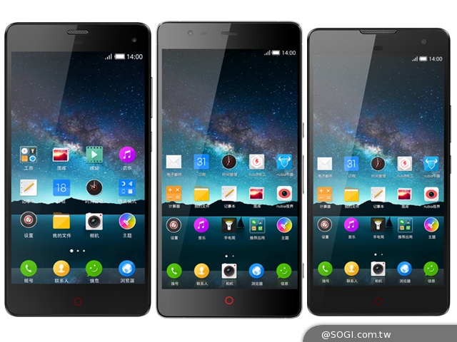 努比亞4G高規平價手機Z7、Z7 max、Z7 mini中國齊發