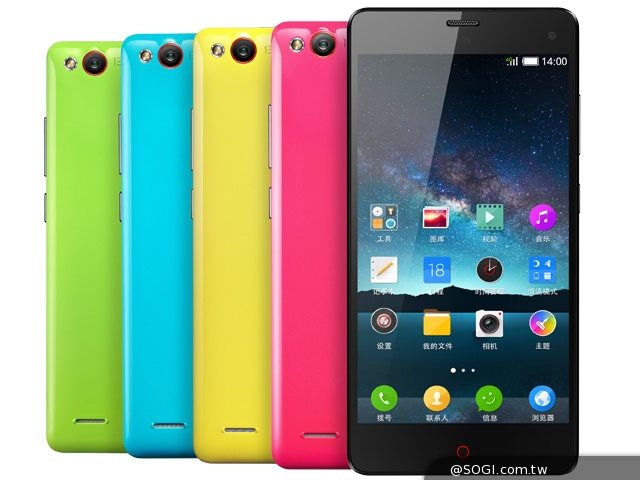 努比亞4G高規平價手機Z7、Z7 max、Z7 mini中國齊發