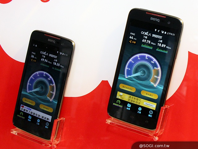 BenQ F5、T3亞太版4G手機上市 具悠遊卡支付功能