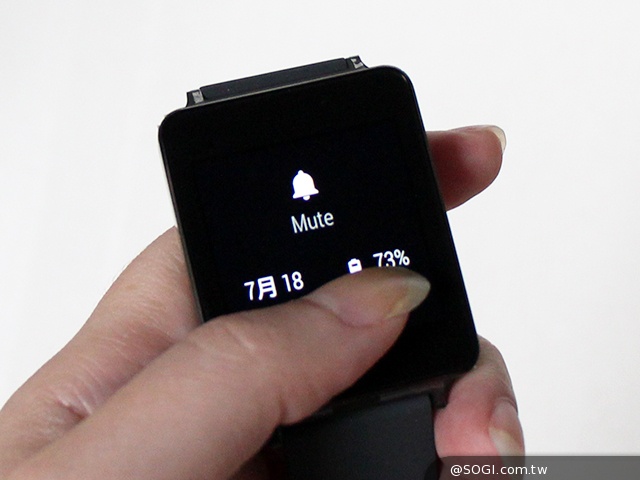 LG G Watch防水智慧錶 安卓手機訊息通知利器