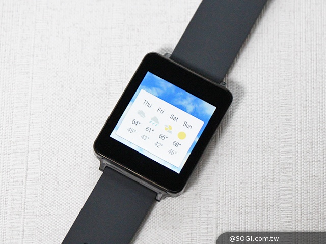 LG G Watch防水智慧錶 安卓手機訊息通知利器