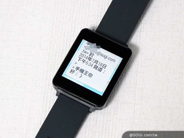 LG G Watch防水智慧錶 安卓手機訊息通知利器