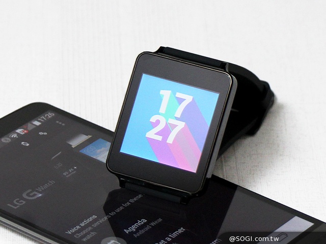 LG G Watch防水智慧錶 安卓手機訊息通知利器