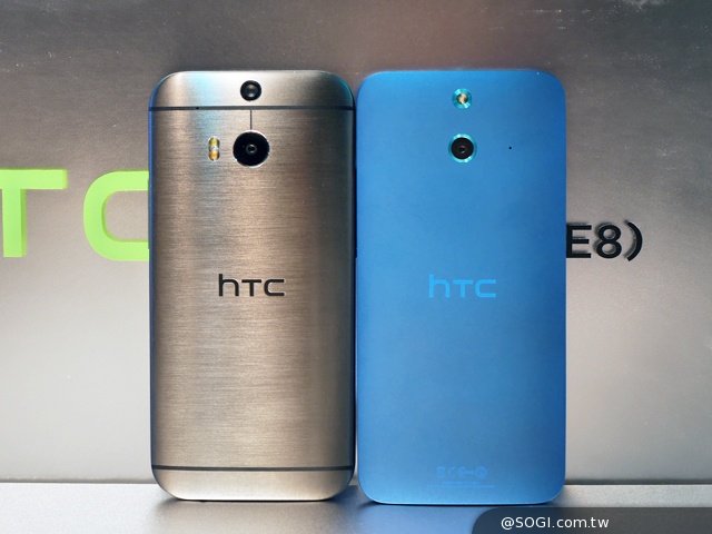 HTC One(E8)單機14900元 8/31前買就送五月天背蓋