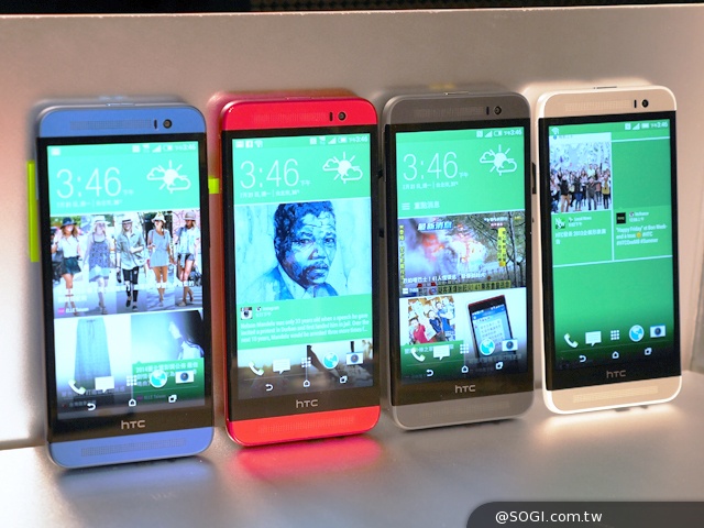 HTC One(E8)單機14900元 8/31前買就送五月天背蓋