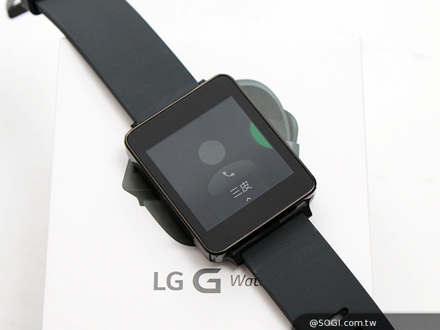 LG G Watch防水智慧錶 安卓手機訊息通知利器