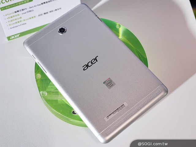 宏碁發表Acer Iconia Tab8平板 同時公布應用展優惠