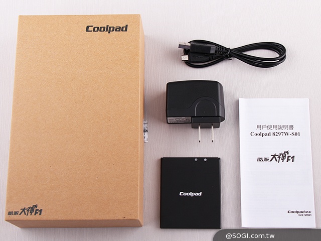 5吋MTK八核雙卡手機 酷派大神F1低價襲台