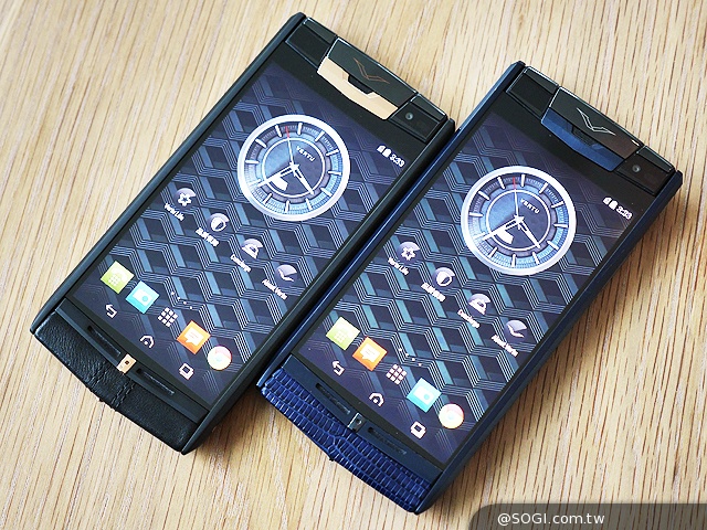 威圖最強奢華智慧機 Vertu Signature Touch動手玩