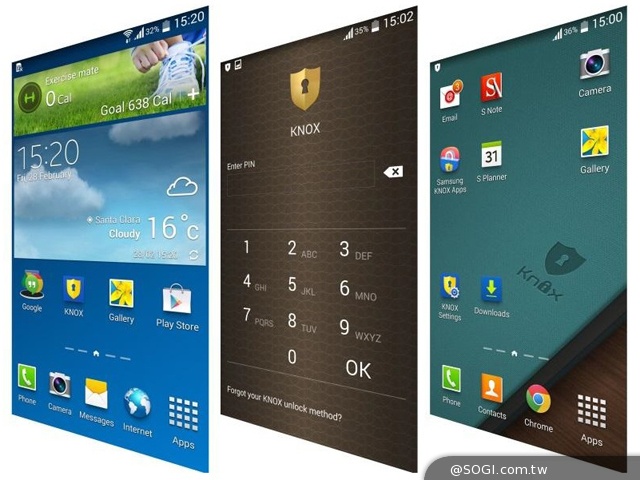 三星發表KNOX 2.0企業資安服務 最多可開啟三個Workspace