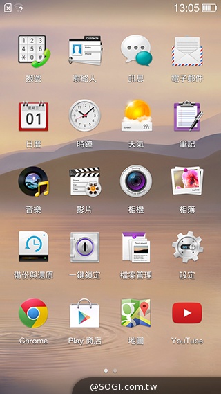 5吋4G手機OPPO N1 mini 翻轉相機輕鬆拍