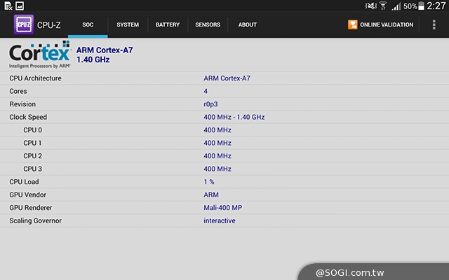 三星Tab 4 7.0 LTE 萬元有找的全頻4G小平板