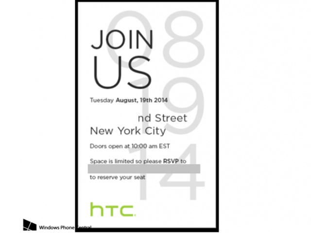 HTC蝴蝶機二代8/19日本發表 同天W8美國登場？