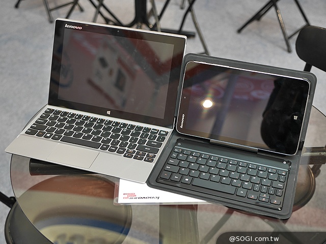聯想Miix 2與Yoga Tablet 10 HD+應用展首賣 搶先動手玩【2014電腦應用展】