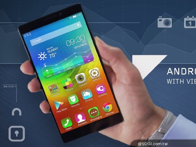 6吋WQHD旗艦機Lenovo VIBE Z2 Pro發表