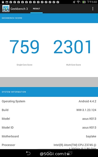 馬卡龍7吋平板 ASUS MeMO Pad 7 ME176C實測