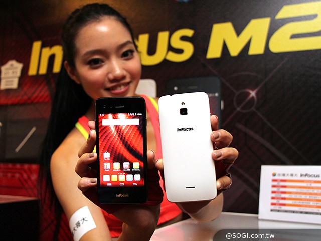 4G雙卡機InFocus M2搭8MP雙鏡頭 3988元搶市