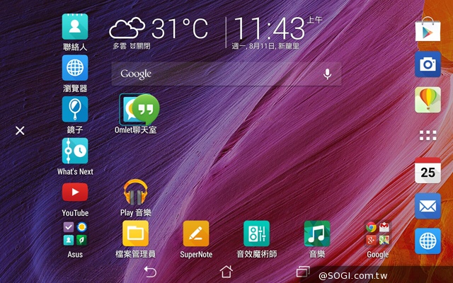 纖薄8吋平板 ASUS MeMO Pad 8 ME181C 纖薄8吋平板 ASUS MeMO Pad 8 ME181C