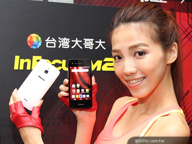 4G雙卡機InFocus M2搭8MP雙鏡頭 3988元搶市