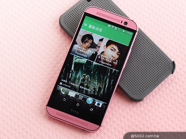 粉紅控必看！HTC One M8夢幻粉新色圖賞