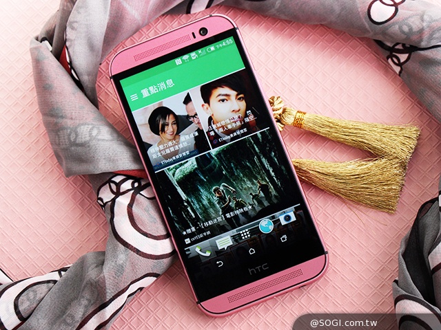 粉紅控必看！HTC One M8夢幻粉新色圖賞