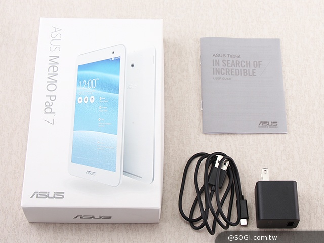 馬卡龍7吋平板 ASUS MeMO Pad 7 ME176C實測