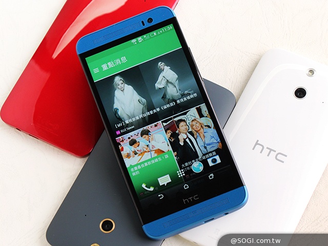 M8塑膠平價款 潮流旗艦HTC One E8實測