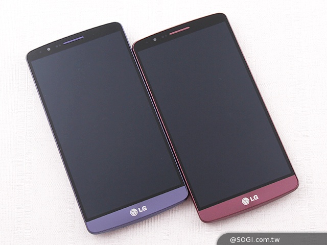 LG G3新色登場！「燻紫」、「烟紅」浪漫雅緻