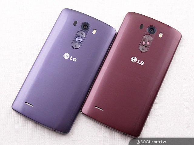 LG G3新色登場！「燻紫」、「烟紅」浪漫雅緻