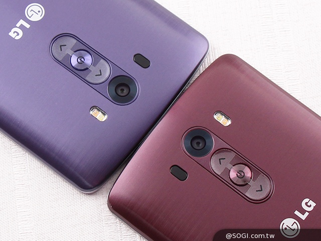 LG G3新色登場！「燻紫」、「烟紅」浪漫雅緻