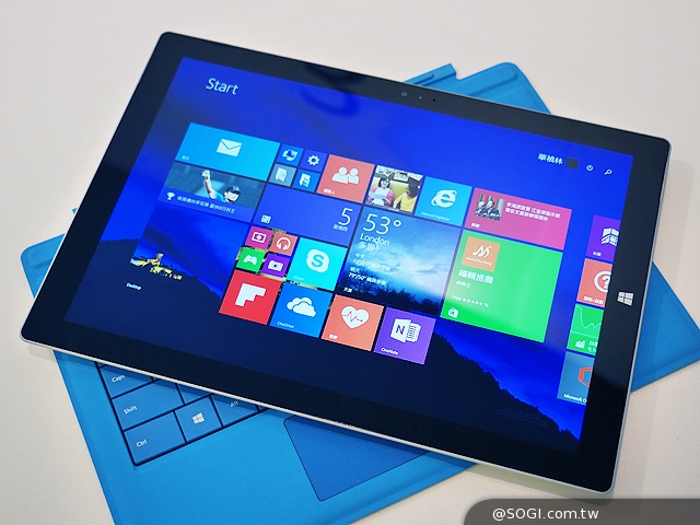 Surface Pro 3平板8/29開賣 晚間6點半首賣會台北登場
