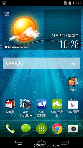 宏碁8快機Liquid X1 巨屏、八核、4G進擊登場