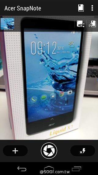 宏碁8快機Liquid X1 巨屏、八核、4G進擊登場