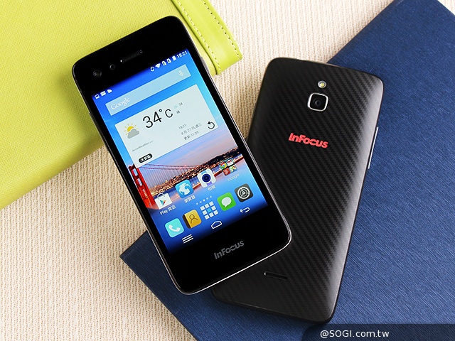 8MP雙鏡頭手機InFocus M2 支援4G全頻雙卡
