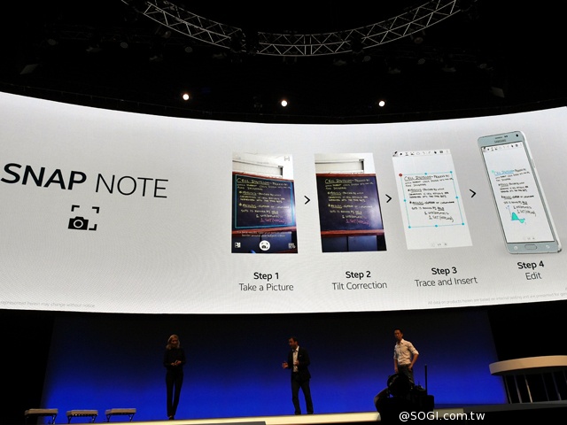 搶先動手玩!SAMSUNG GALAXY Note 4新旗艦報到【IFA 2014】 搶先動手玩!SAMSUNG GALAXY Note 4新旗艦報到【IFA 2014】