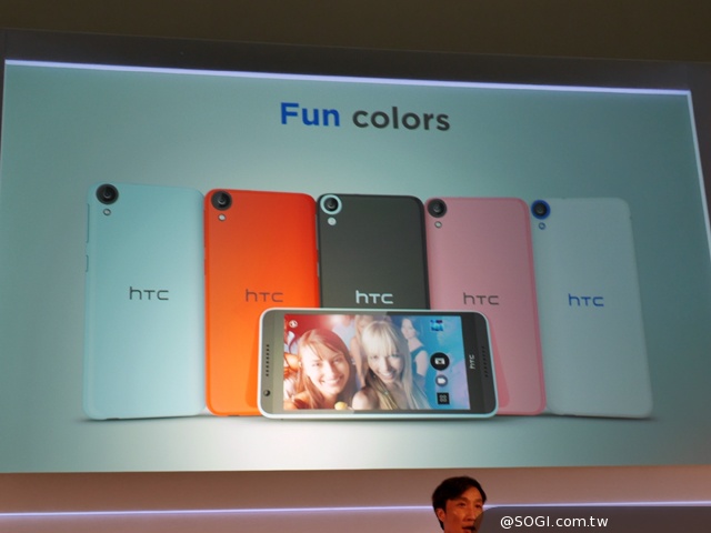 首款8核64bit手機 HTC Desire 820動手玩【IFA 2014】 首款8核64bit手機 HTC Desire 820動手玩【IFA 2014】