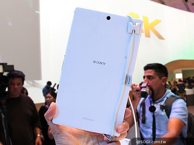 索尼8吋4G輕薄平板Z3 Tablet Compact【IFA 2014】