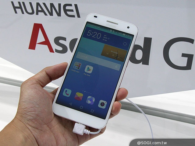 64bit高通四核手機HUAWEI Ascend G7動手玩【IFA 2014】