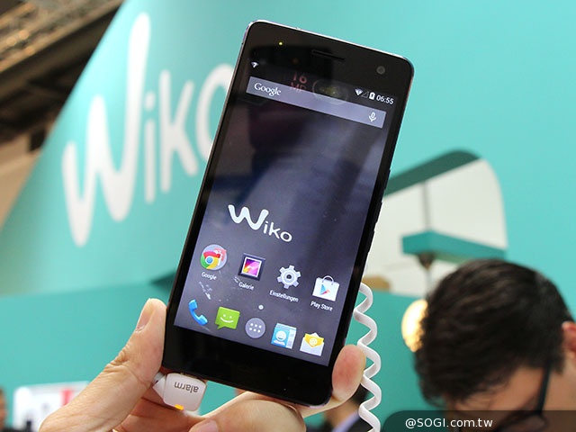 Tegra 4i四核4G手機WIKO HIGHWAY簡單玩【IFA 2014】