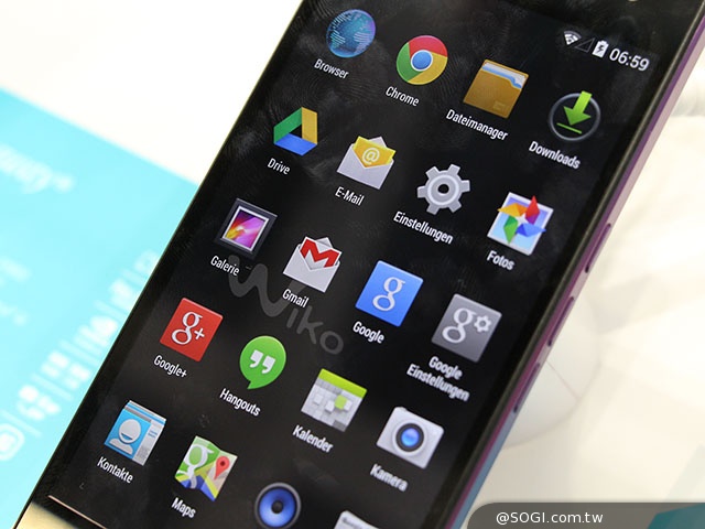 Tegra 4i四核4G手機WIKO HIGHWAY簡單玩【IFA 2014】