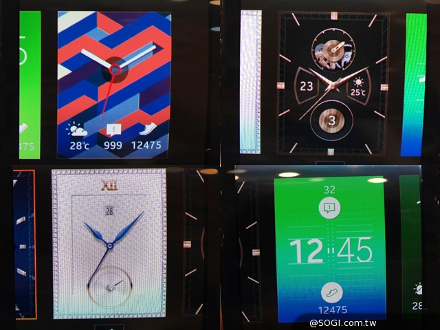 曲面大螢幕  三星Gear S可通話智慧錶動手玩【IFA 2014】