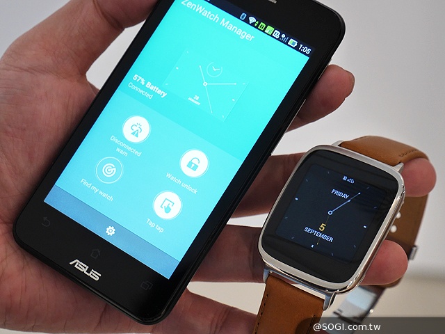 華碩首款智慧手錶 ASUS ZenWatch搶先體驗【IFA 2014】