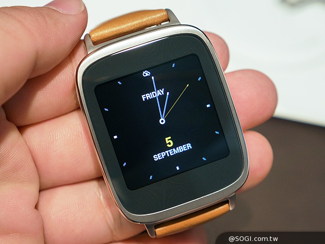 台灣首款Android Wear？傳ASUS ZenWatch智慧錶12月登台