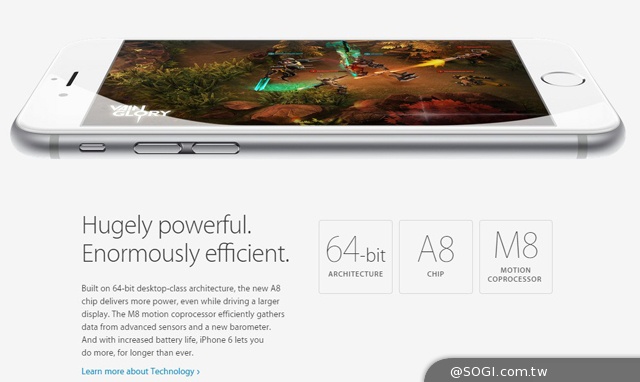 iPhone 6與iPhone 6 Plus發表 單機22500起9/26預購