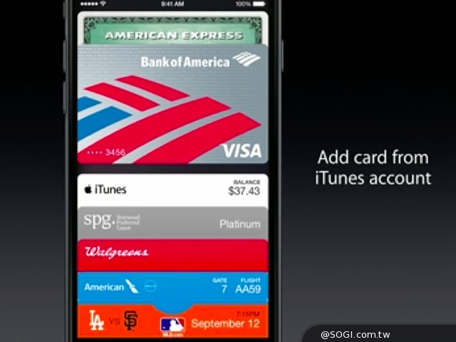 蘋果發表Apple Pay行動支付服務 10月美國開跑